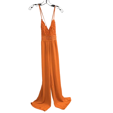 Jumpsuit By Cmc In Orange, Size: M