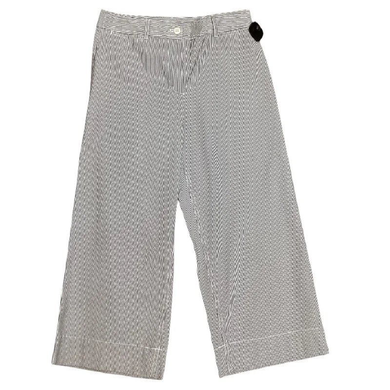 Pants Cropped By Talbots In Black & White, Size: 8