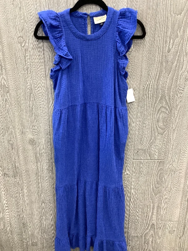 Dress Casual Maxi By Universal Thread In Blue, Size: Xs