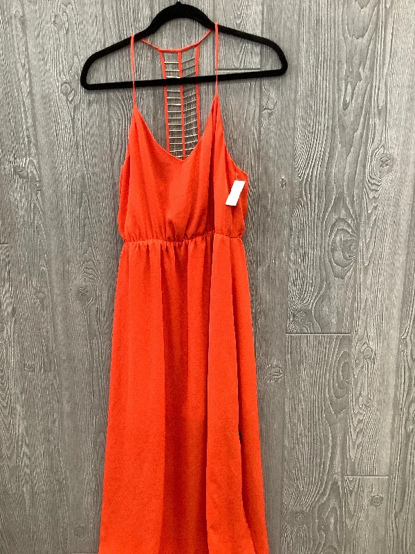 Dress Party Long By Shinestar In Orange, Size: M